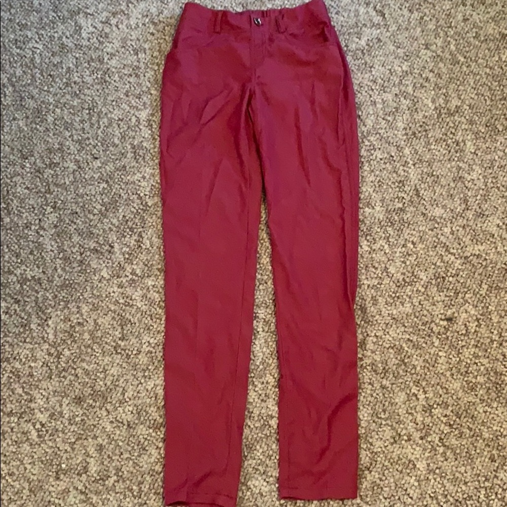 Soft red Iman pants